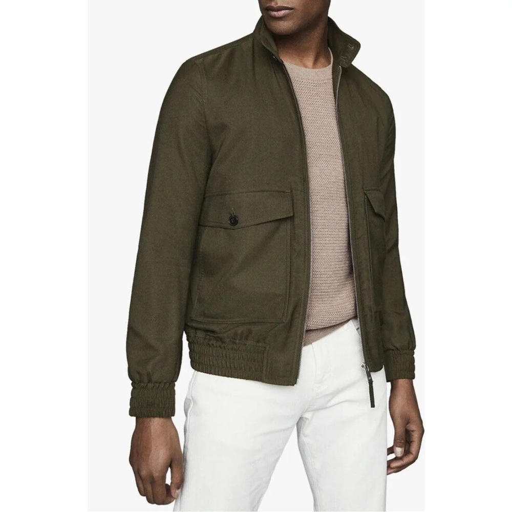 Reiss KURA-SB HARRINGTON JACKET-SB HARRINGTON JACKET